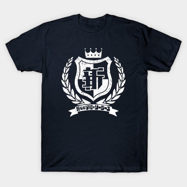 Atarashii Gakko Badge V4 (Grundged Alternate) T-Shirt by TonieTee